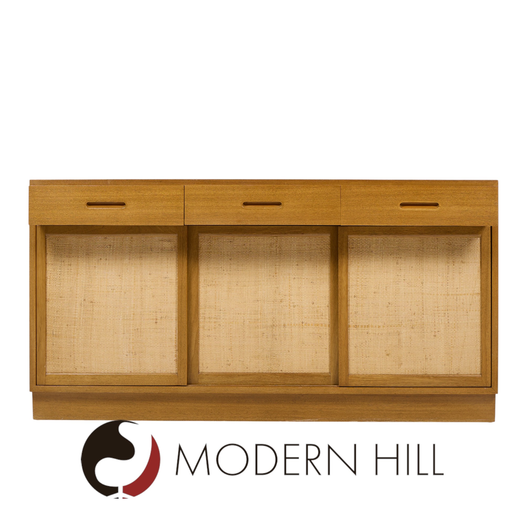 Edward Wormley for Dunbar Mid Century Bleached Mahogany Credenza