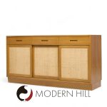 Edward Wormley for Dunbar Mid Century Bleached Mahogany Credenza