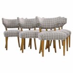 Edward Wormley for Dunbar Mid Century Klismos Dining Chairs - Set of 6