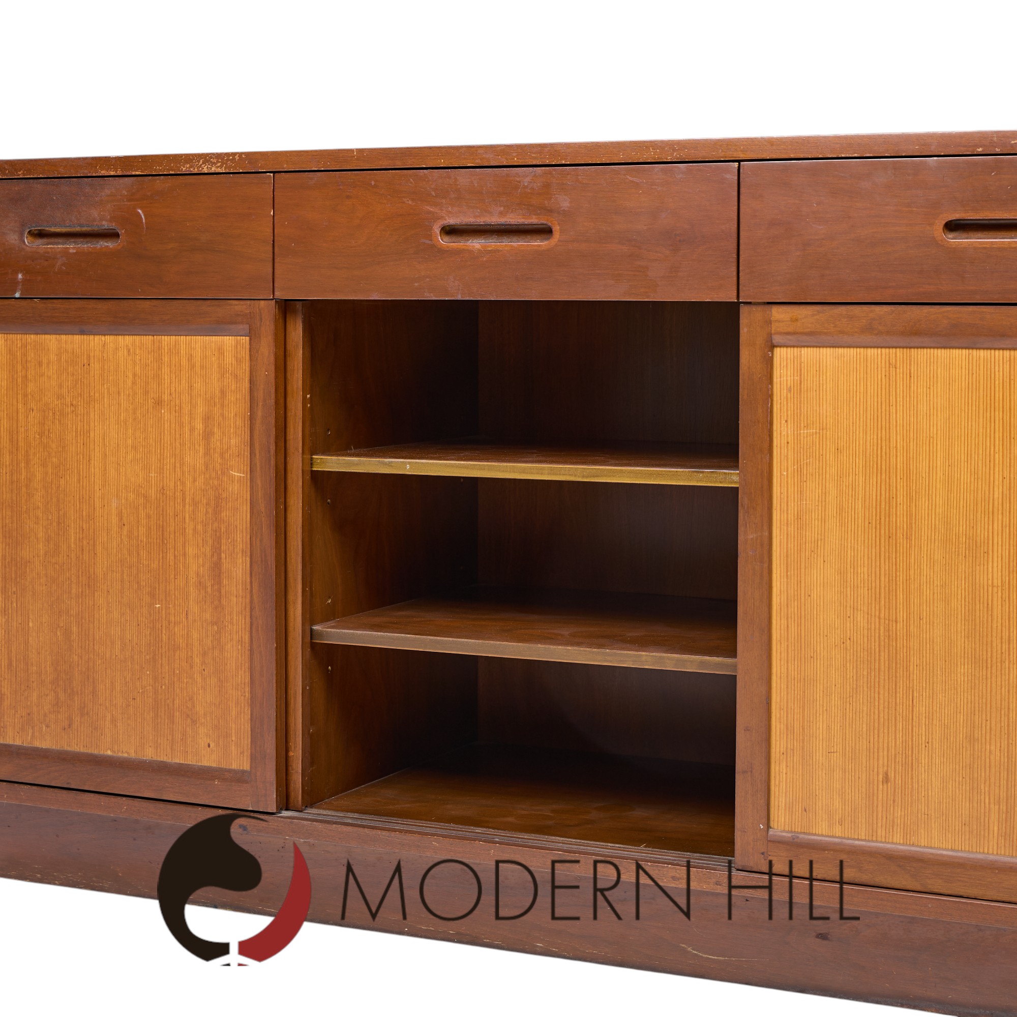 Edward Wormley for Dunbar Mid Century Mahogany Credenza