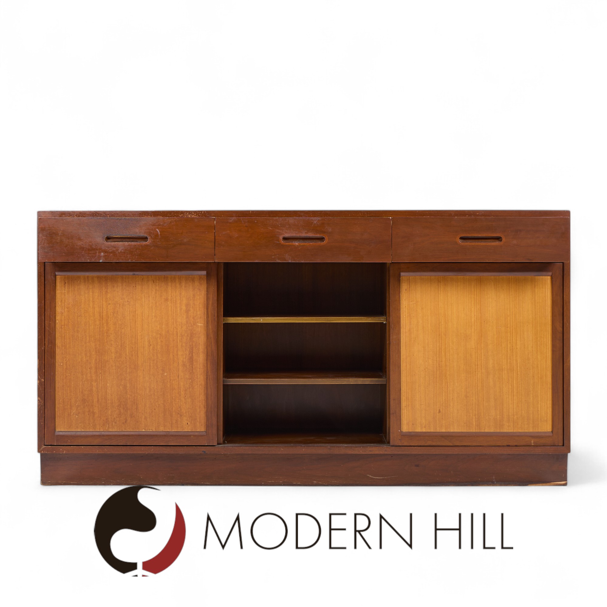 Edward Wormley for Dunbar Mid Century Mahogany Credenza