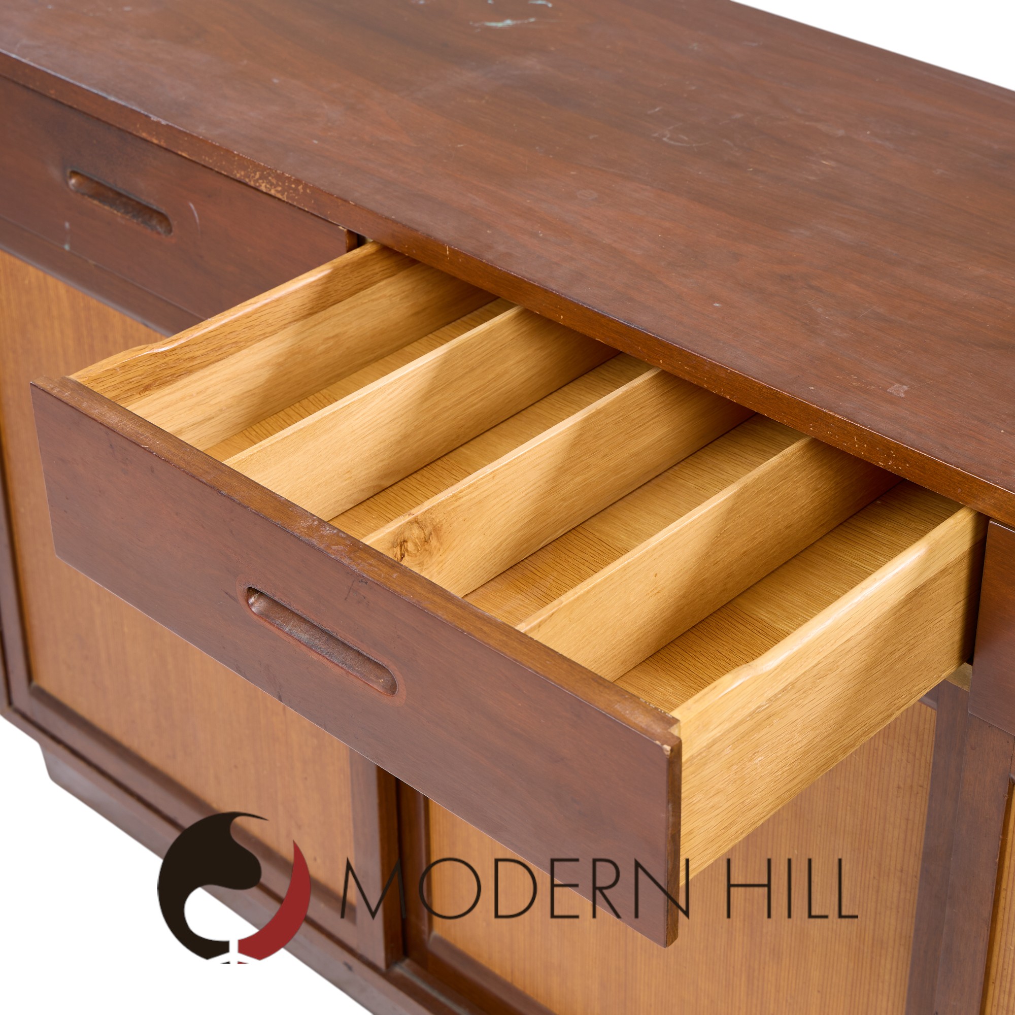 Edward Wormley for Dunbar Mid Century Mahogany Credenza