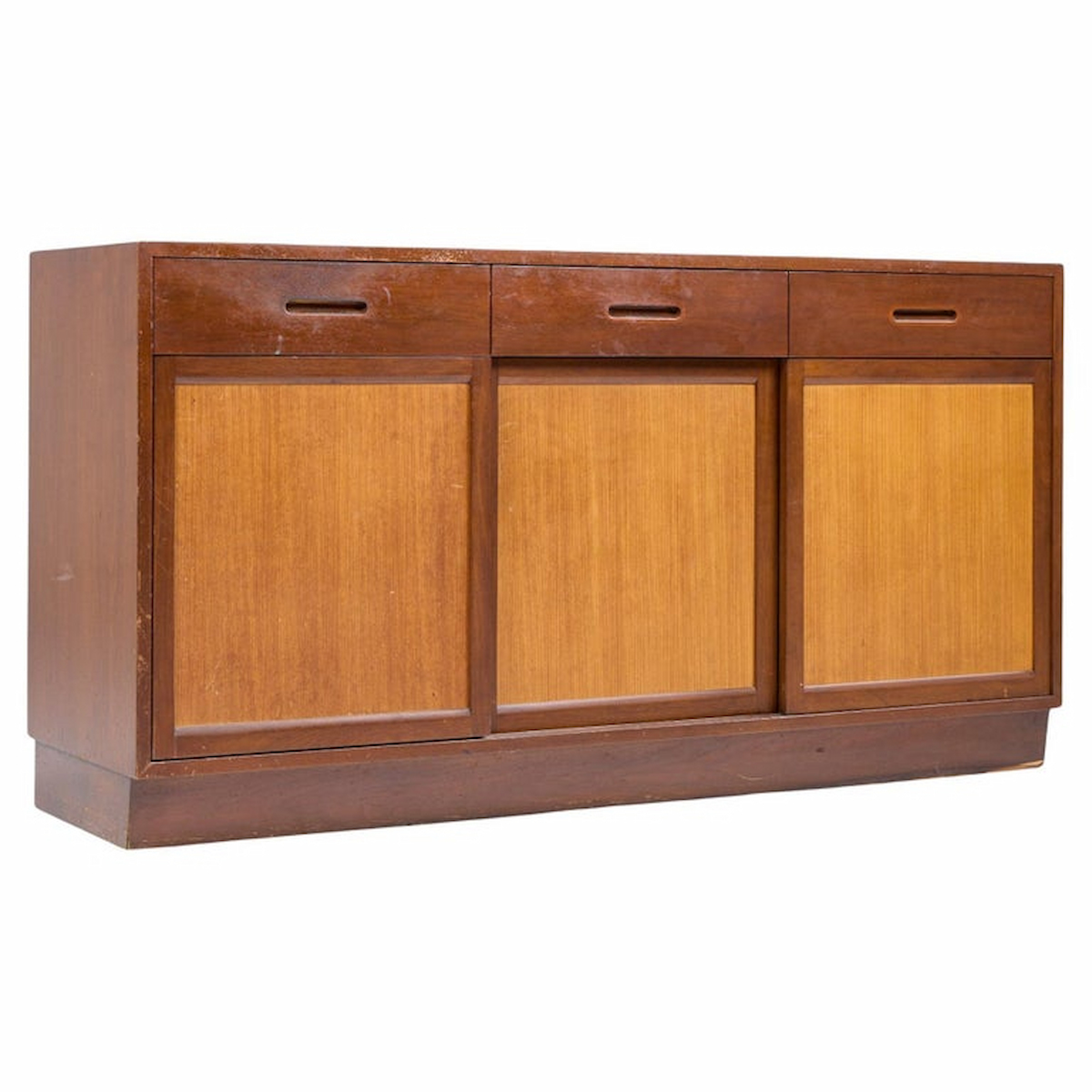 Edward Wormley for Dunbar Mid Century Mahogany Credenza