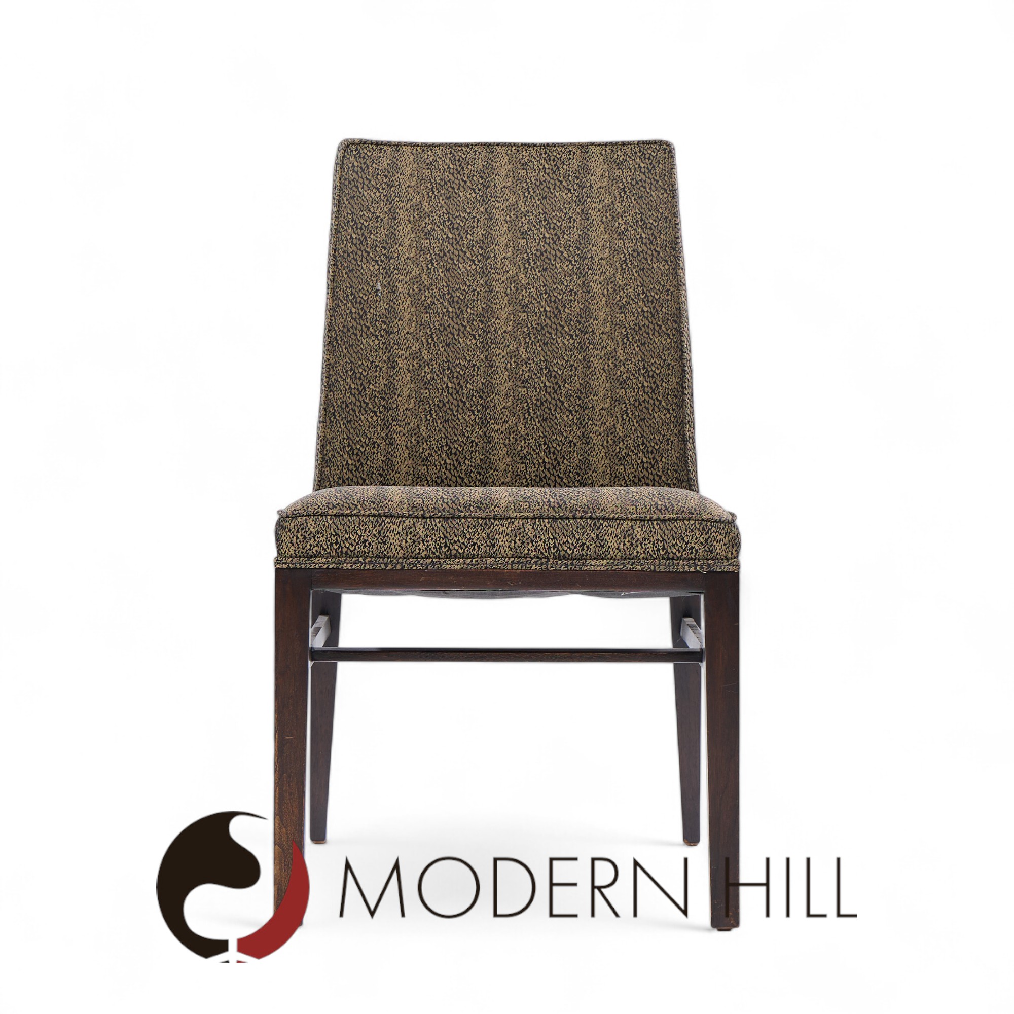 Edward Wormley for Dunbar Mid Century Mahogany Dining Chairs - Set of 8