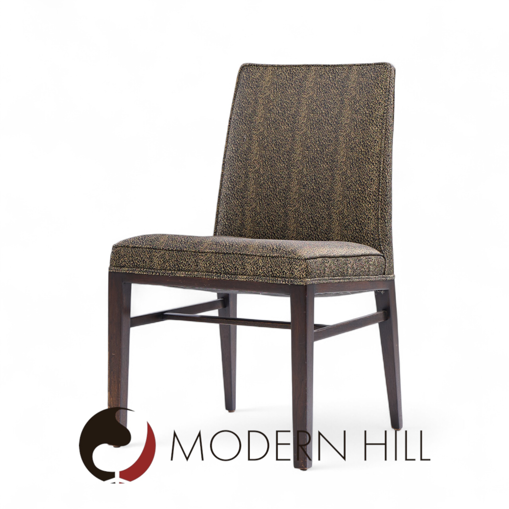 Edward Wormley for Dunbar Mid Century Mahogany Dining Chairs - Set of 8