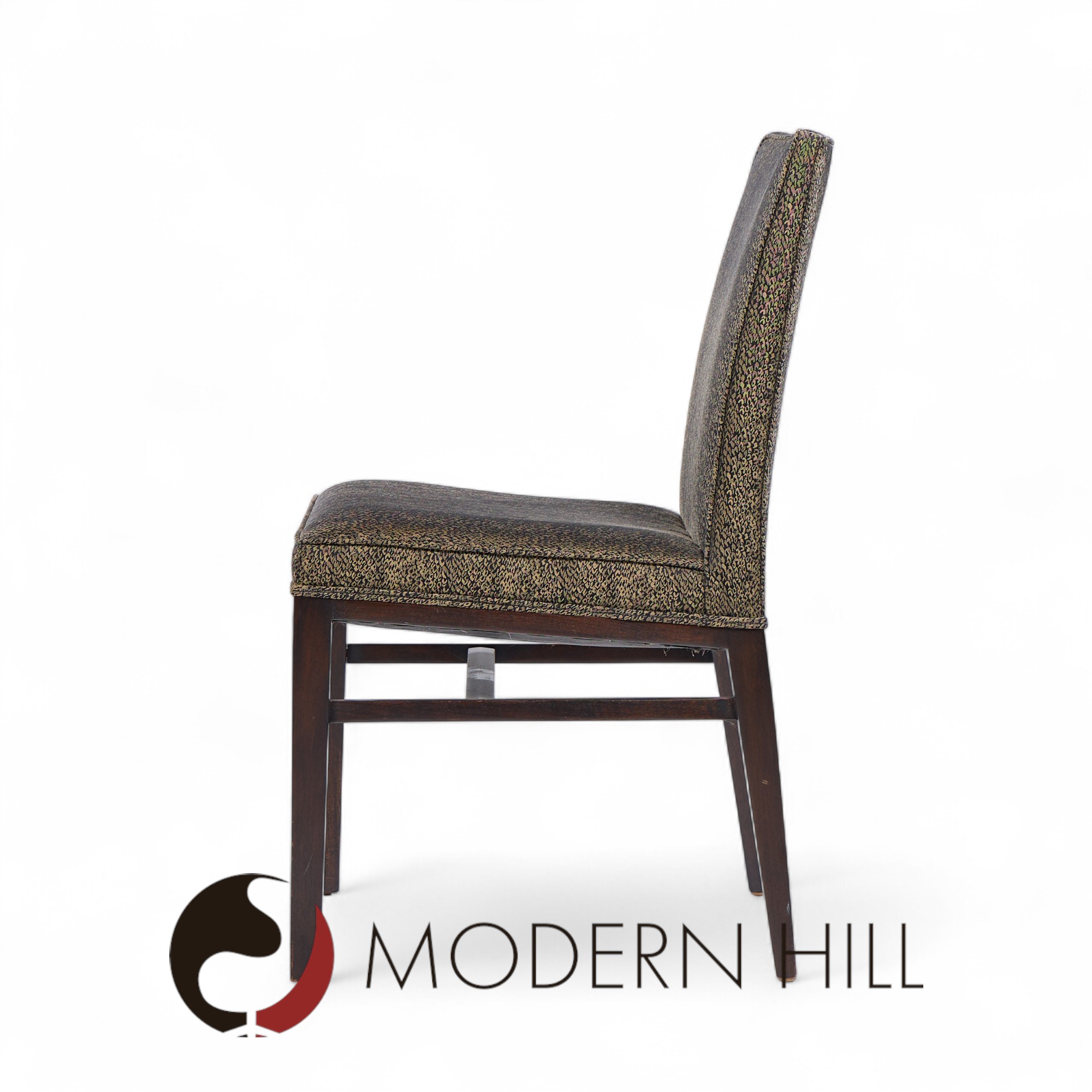 Edward Wormley for Dunbar Mid Century Mahogany Dining Chairs - Set of 8