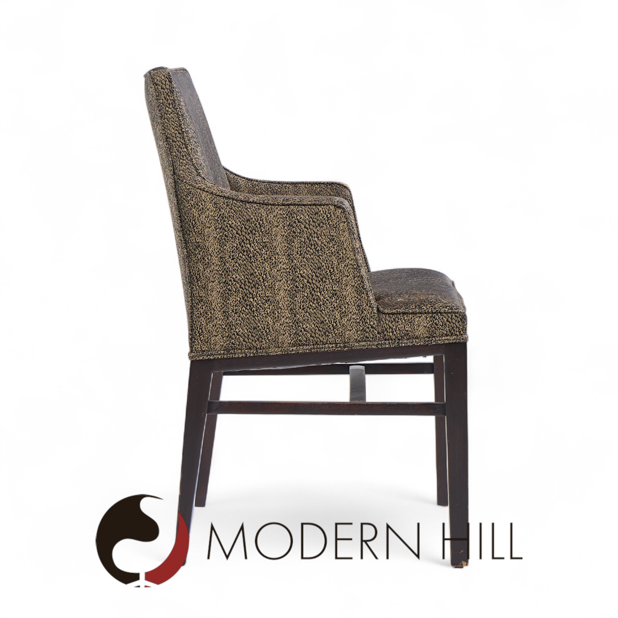 Edward Wormley for Dunbar Mid Century Mahogany Dining Chairs - Set of 8
