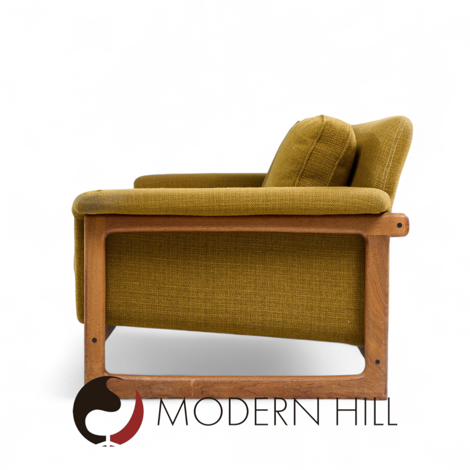 Folke Ohlsson for Dux Mid Century Swedish Teak Sofa