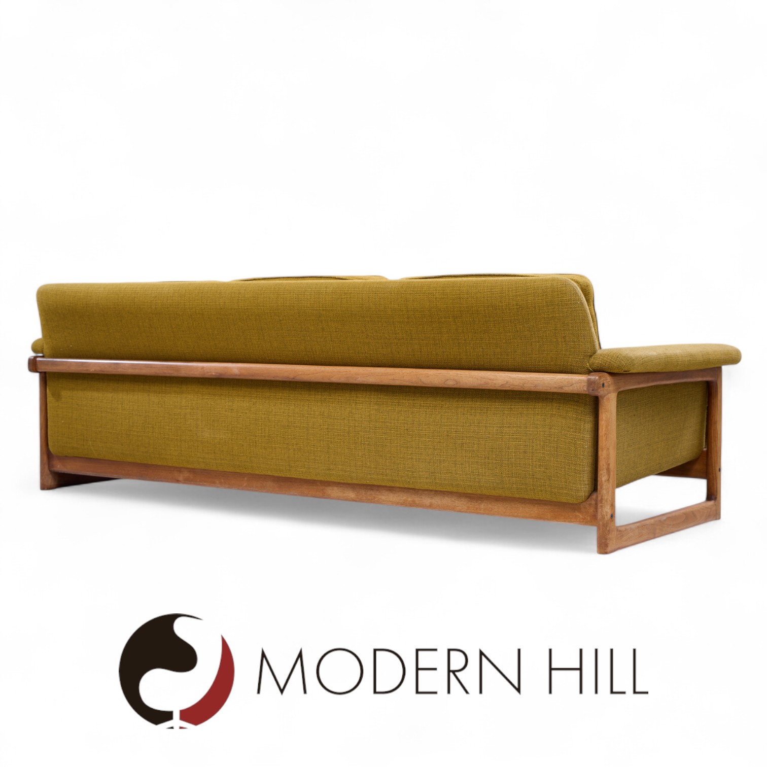 Folke Ohlsson for Dux Mid Century Swedish Teak Sofa