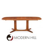 Gudme Møbelfabrik Mid Century Danish Teak Expanding Dining Table with 2 Leaves | Mid Century Modern Furniture - Mid Century Furniture Chicago Gudme Møbelfabrik Mid Century Danish Teak Expanding Dining Table with 2 Leaves