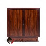 Hp Hansen Mid Century Danish Rosewood Tambour Door Armoire | Mid Century Modern Furniture - Mid Century Furniture Chicago Hp Hansen Mid Century Danish Rosewood Tambour Door Armoire