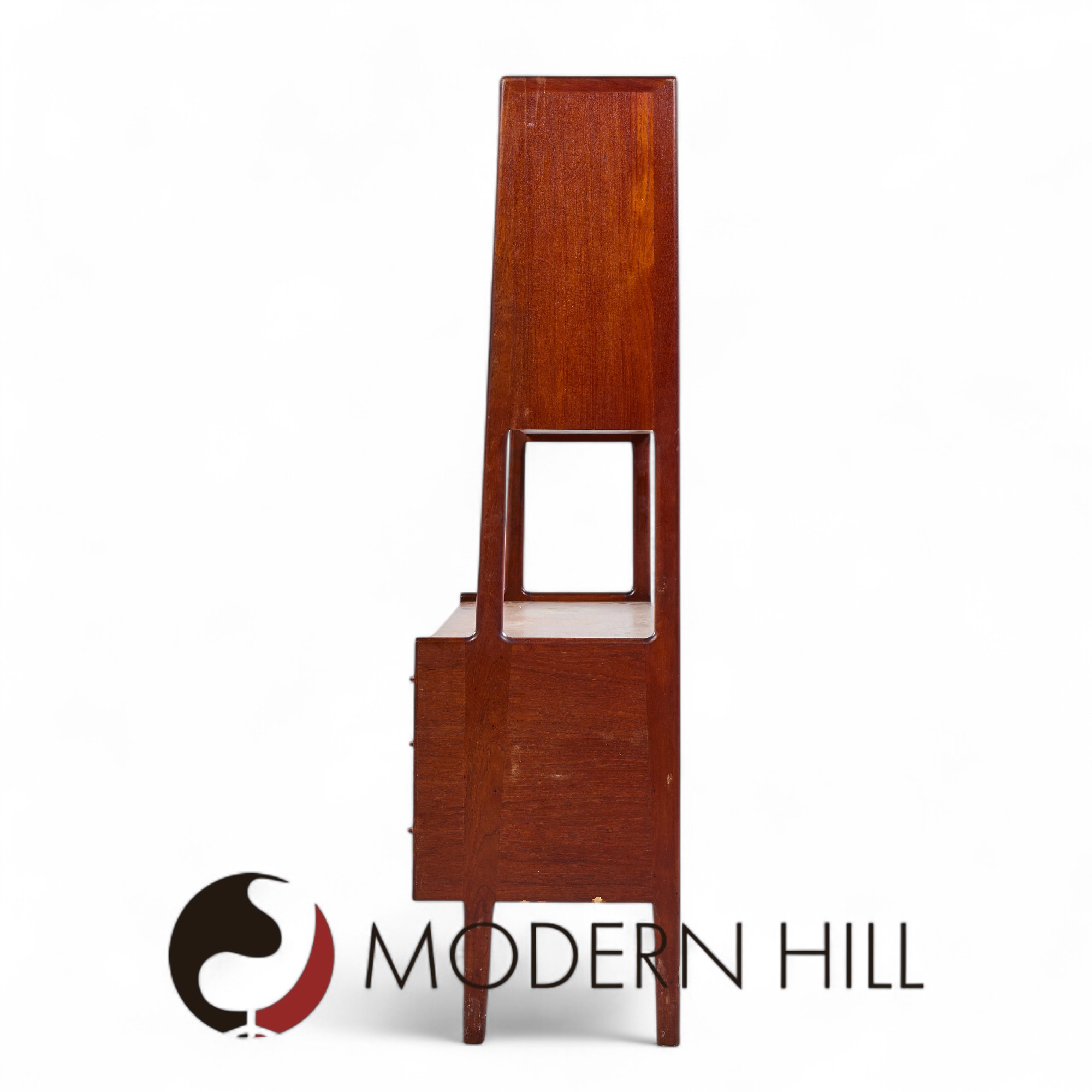 Hans Wegner for Ry Møbler Mid Century Danish Teak Credenza and Hutch