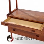 Hans Wegner for Ry Møbler Mid Century Danish Teak Credenza and Hutch