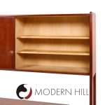 Hans Wegner for Ry Møbler Mid Century Danish Teak Credenza and Hutch