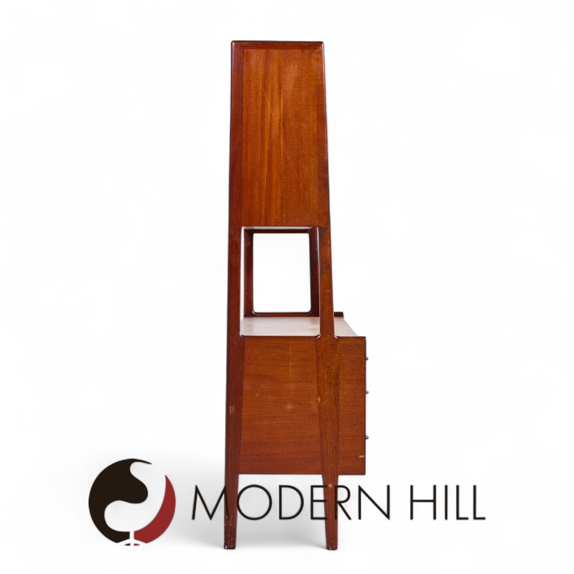 Hans Wegner for Ry Møbler Mid Century Danish Teak Credenza and Hutch