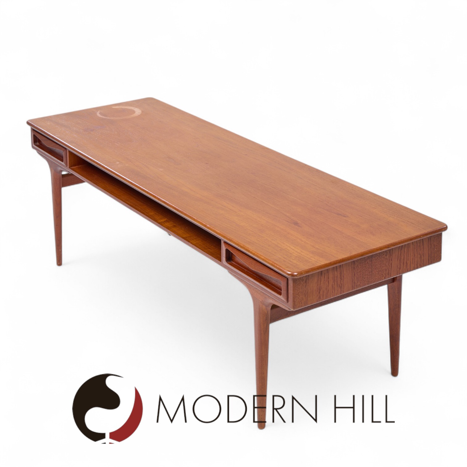 Johannes Andersen Mid Century Danish Teak Coffee Table