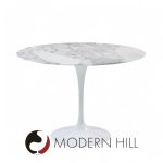Knoll Mid Century 42-inch Tulip Dining Table | Mid Century Modern Furniture - Mid Century Furniture Chicago Knoll Mid Century 42-inch Tulip Dining Table