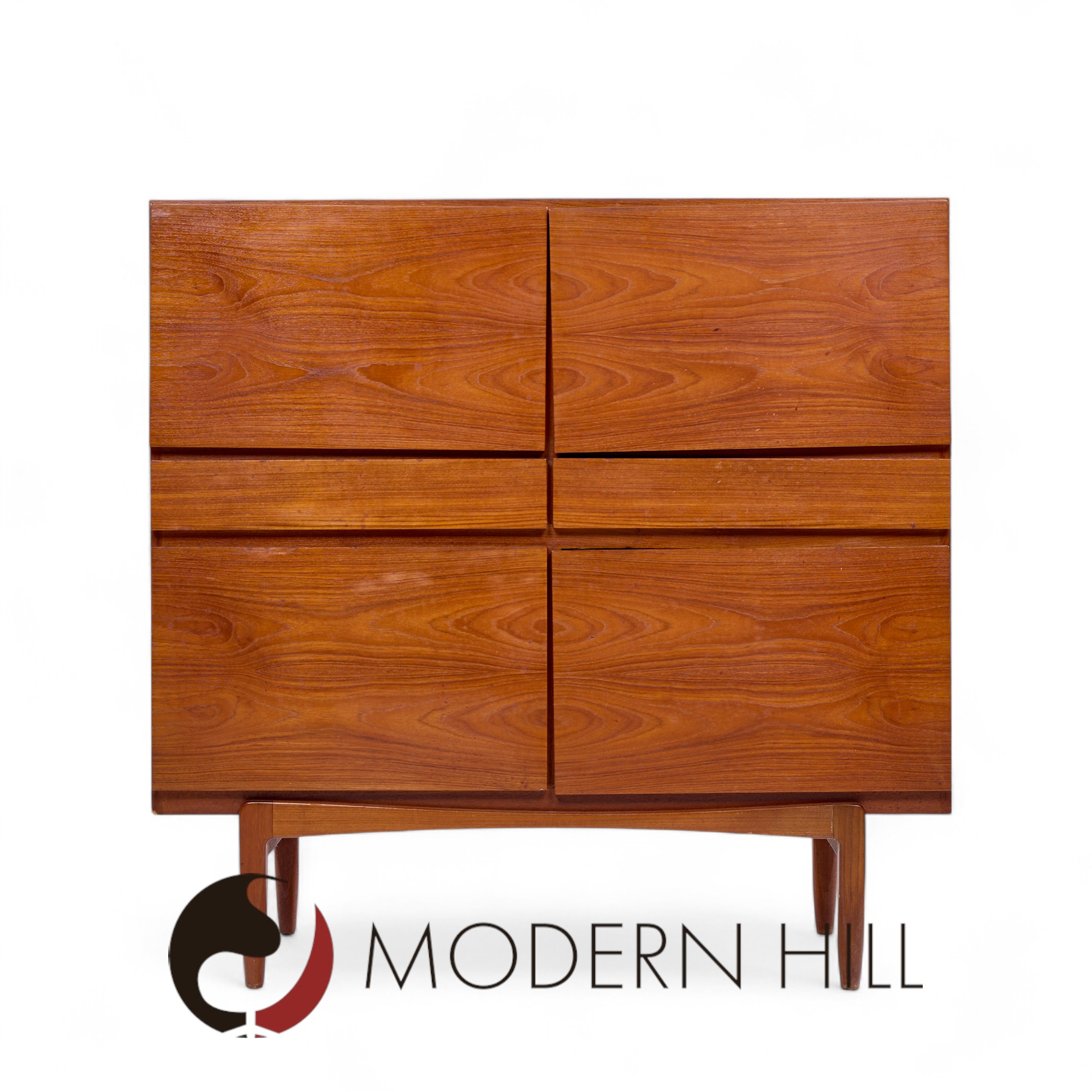Kofod Larsen for Faarup Møbelfabrik Mid Century Danish Teak Credenza Cabinet