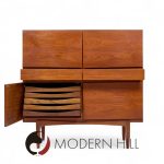 Kofod Larsen for Faarup Møbelfabrik Mid Century Danish Teak Credenza Cabinet | Mid Century Modern Furniture - Mid Century Furniture Chicago Kofod Larsen for Faarup Møbelfabrik Mid Century Danish Teak Credenza Cabinet