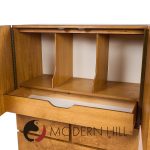 Lane Mid Century Burlwood Armoire Highboy Dresser | Mid Century Modern Furniture - Mid Century Furniture Chicago Lane Mid Century Burlwood Armoire Highboy Dresser