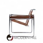 Marcel Breuer for Knoll Mid Century Stainless Steel and Leather Wassily Lounge Chair - Pair | Mid Century Modern Furniture - Mid Century Furniture Chicago Marcel Breuer for Knoll Mid Century Stainless Steel and Leather Wassily Lounge Chair - Pair