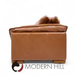 Niels Eilersen Monza Mid Century Danish Leather Three-seat Sofa | Mid Century Modern Furniture - Mid Century Furniture Chicago Niels Eilersen Monza Mid Century Danish Leather Three-seat Sofa