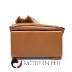 Niels Eilersen Monza Mid Century Danish Leather Three-seat Sofa | Mid Century Modern Furniture - Mid Century Furniture Chicago Niels Eilersen Monza Mid Century Danish Leather Three-seat Sofa