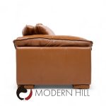 Niels Eilersen Monza Mid Century Danish Leather Two-seat Loveseat Sofa | Mid Century Modern Furniture - Mid Century Furniture Chicago Niels Eilersen Monza Mid Century Danish Leather Two-seat Loveseat Sofa