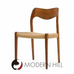 Niels Moller Model 71 Mid Century Danish Teak and Papercord Dining Chairs - Set of 6 | Mid Century Modern Furniture - Mid Century Furniture Chicago Niels Moller Model 71 Mid Century Danish Teak and Papercord Dining Chairs - Set of 6