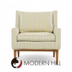 Paul Mccobb for Directional Model 302 Mid Century Walnut Lounge Chairs - Pair | Mid Century Modern Furniture - Mid Century Furniture Chicago Paul Mccobb for Directional Model 302 Mid Century Walnut Lounge Chairs - Pair