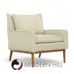 Paul Mccobb for Directional Model 302 Mid Century Walnut Lounge Chairs - Pair | Mid Century Modern Furniture - Mid Century Furniture Chicago Paul Mccobb for Directional Model 302 Mid Century Walnut Lounge Chairs - Pair