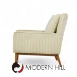 Paul Mccobb for Directional Model 302 Mid Century Walnut Lounge Chairs - Pair | Mid Century Modern Furniture - Mid Century Furniture Chicago Paul Mccobb for Directional Model 302 Mid Century Walnut Lounge Chairs - Pair