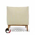 Paul Mccobb for Directional Model 302 Mid Century Walnut Lounge Chairs - Pair | Mid Century Modern Furniture - Mid Century Furniture Chicago Paul Mccobb for Directional Model 302 Mid Century Walnut Lounge Chairs - Pair