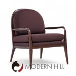 Paul Mccobb for Widdicomb Mid Century Walnut Lounge Chairs - Pair | Mid Century Modern Furniture - Mid Century Furniture Chicago Paul Mccobb for Widdicomb Mid Century Walnut Lounge Chairs - Pair