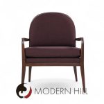 Paul Mccobb for Widdicomb Mid Century Walnut Lounge Chairs - Pair | Mid Century Modern Furniture - Mid Century Furniture Chicago Paul Mccobb for Widdicomb Mid Century Walnut Lounge Chairs - Pair