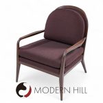 Paul Mccobb for Widdicomb Mid Century Walnut Lounge Chairs - Pair | Mid Century Modern Furniture - Mid Century Furniture Chicago Paul Mccobb for Widdicomb Mid Century Walnut Lounge Chairs - Pair