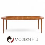 Skovmand & Andersen for Moreddi Mid Century Danish Teak Expanding Dining Table with 2 Leaves | Mid Century Modern Furniture - Mid Century Furniture Chicago Skovmand & Andersen for Moreddi Mid Century Danish Teak Expanding Dining Table with 2 Leaves