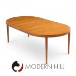 Skovmand & Andersen for Moreddi Mid Century Danish Teak Expanding Dining Table with 2 Leaves | Mid Century Modern Furniture - Mid Century Furniture Chicago Skovmand & Andersen for Moreddi Mid Century Danish Teak Expanding Dining Table with 2 Leaves