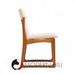 vamdrup stolefabrik mid century danish sculptural teak dining chairs - set of 6