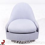 Adrian Pearsall Mid Century Swivel Lounge Chairs - Pair | Mid Century Modern Furniture - Mid Century Furniture Chicago Adrian Pearsall Mid Century Swivel Lounge Chairs - Pair