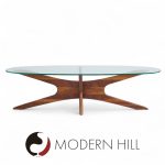 Adrian Pearsall Mid Century Walnut Jacks Coffee Table