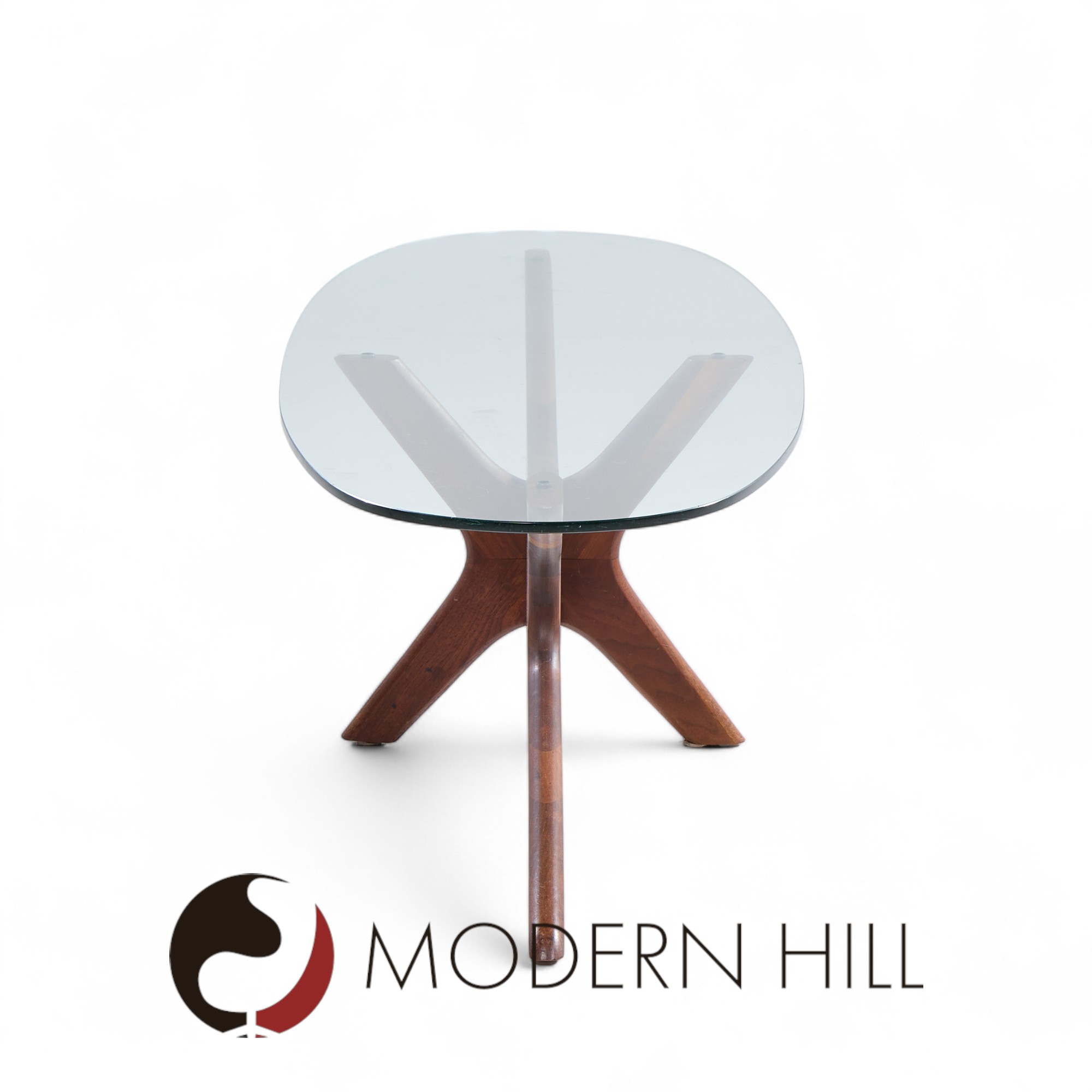 Adrian Pearsall Mid Century Walnut Jacks Coffee Table