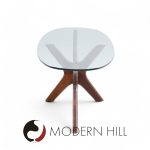 Adrian Pearsall Mid Century Walnut Jacks Coffee Table