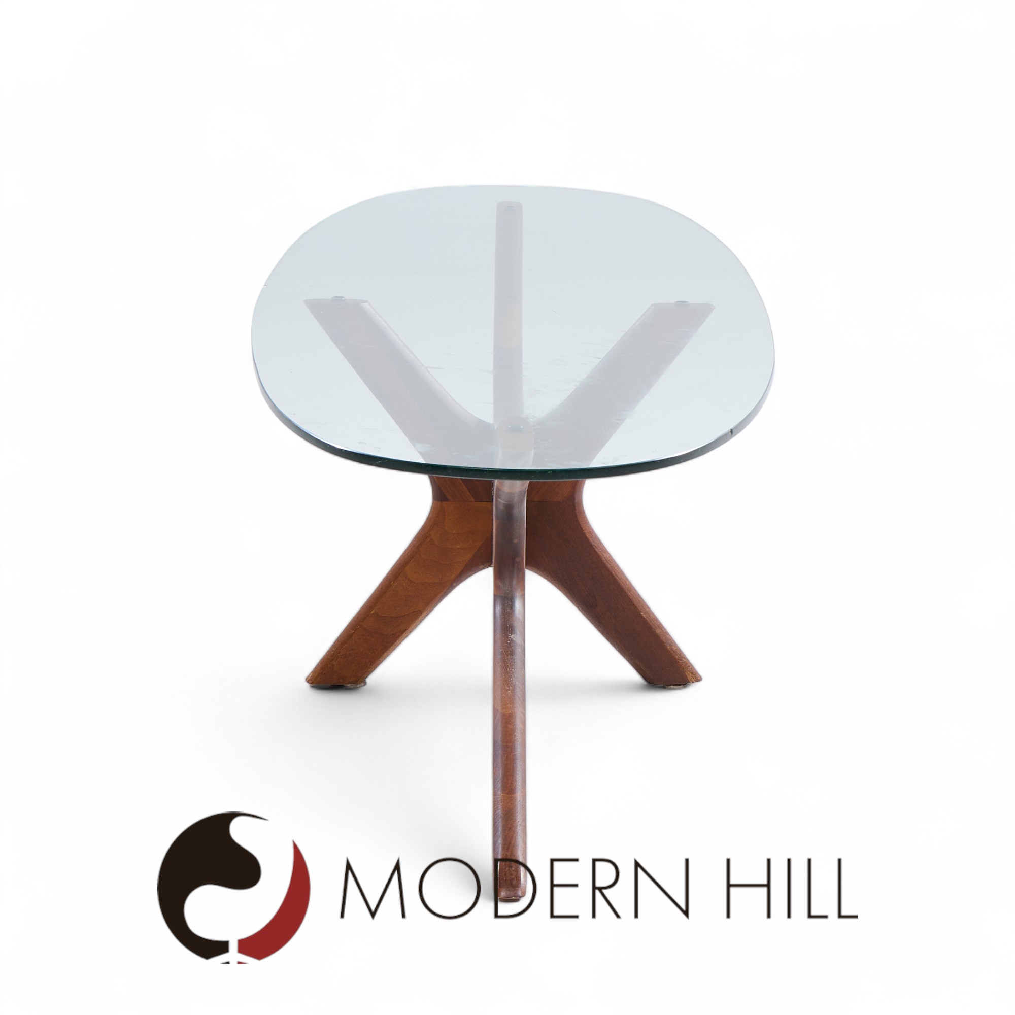 Adrian Pearsall Mid Century Walnut Jacks Coffee Table