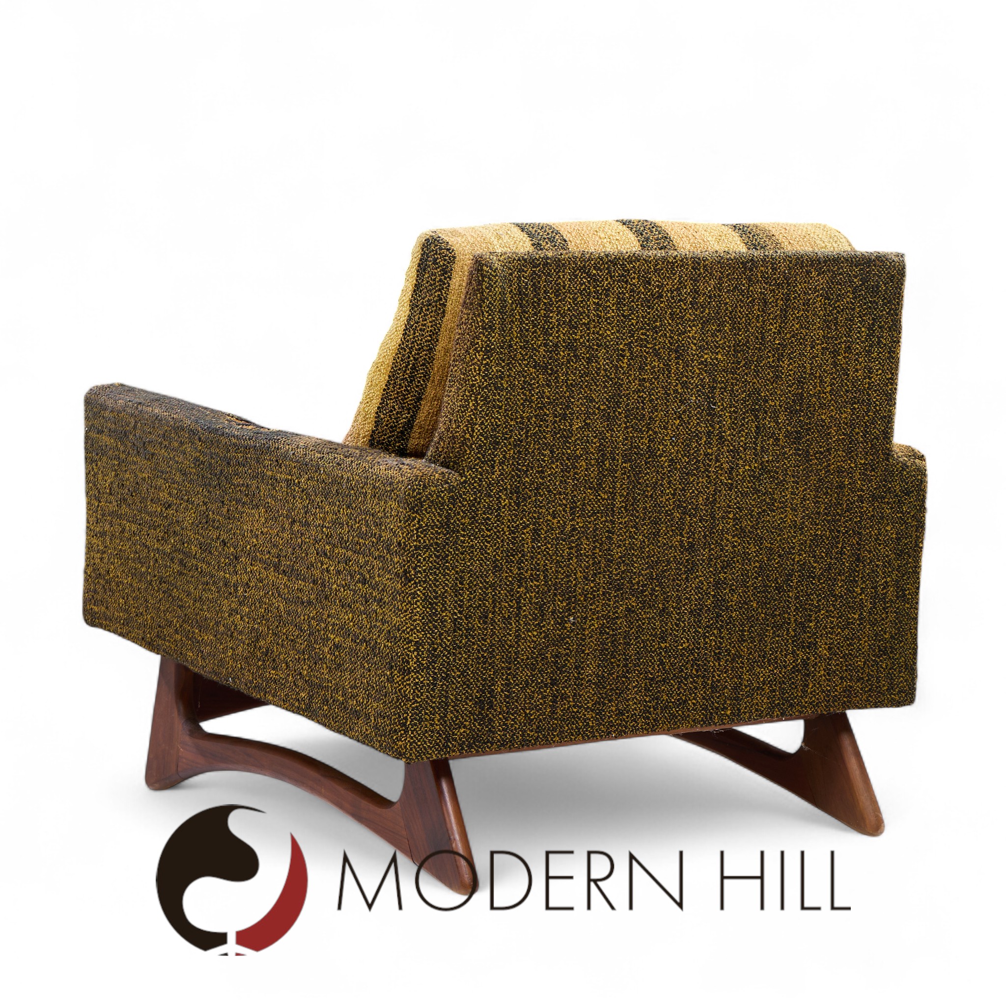 Adrian Pearsall for Craft Associates 2406-c Mid Century Walnut Lounge Chair