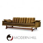 Adrian Pearsall for Craft Associates 2408-s Mid Century Walnut Gondola Sofa | Mid Century Modern Furniture - Mid Century Furniture Chicago Adrian Pearsall for Craft Associates 2408-s Mid Century Walnut Gondola Sofa