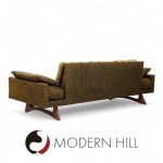 Adrian Pearsall for Craft Associates 2408-s Mid Century Walnut Gondola Sofa | Mid Century Modern Furniture - Mid Century Furniture Chicago Adrian Pearsall for Craft Associates 2408-s Mid Century Walnut Gondola Sofa