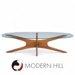 Adrian Pearsall for Craft Associates Mid Century Walnut Jacks Coffee Table | Mid Century Modern Furniture - Mid Century Furniture Chicago Adrian Pearsall for Craft Associates Mid Century Walnut Jacks Coffee Table