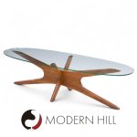 Adrian Pearsall for Craft Associates Mid Century Walnut Jacks Coffee Table | Mid Century Modern Furniture - Mid Century Furniture Chicago Adrian Pearsall for Craft Associates Mid Century Walnut Jacks Coffee Table
