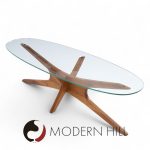 Adrian Pearsall for Craft Associates Mid Century Walnut Jacks Coffee Table | Mid Century Modern Furniture - Mid Century Furniture Chicago Adrian Pearsall for Craft Associates Mid Century Walnut Jacks Coffee Table